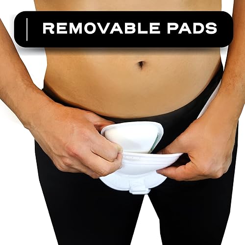 Miniatura 5 de Abdomencare Cinturón de soporte de hernia inguinal para hombres y mujeres con 2 almohadillas de compresión  Cinturón de hernia para hombres inguinal