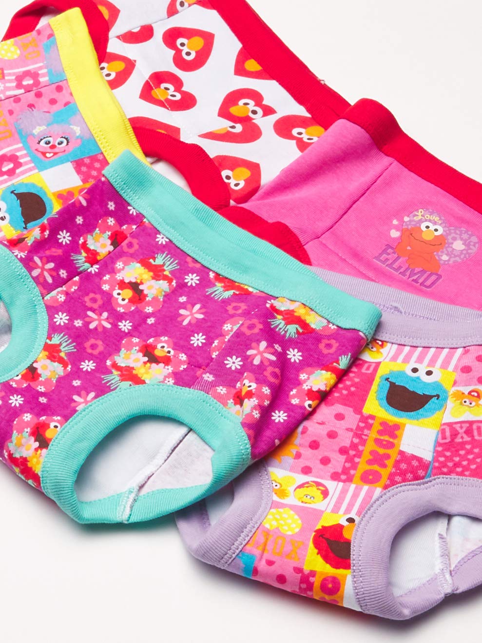 Sesame Street Unisex Toddler Potty Training Pants with Elmo, Cookie Monster and Big Bird with Stickers & Success Chart - 3