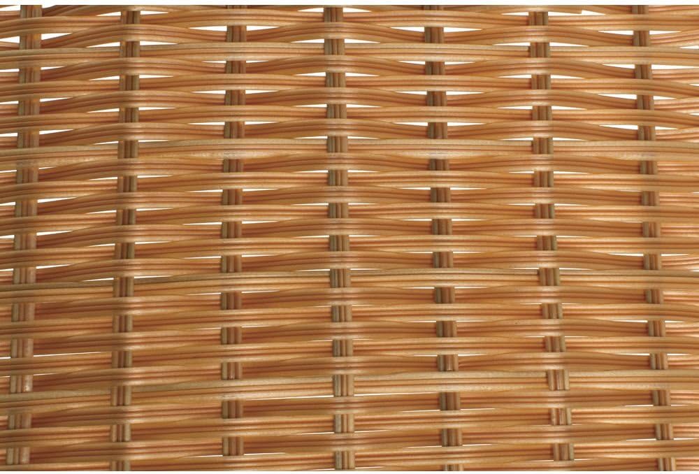 HUBERT Tapered Storage Basket, Natural Color, Rectangular - 15 1/2"L x 20"D x 1 1/2" to 6"H
