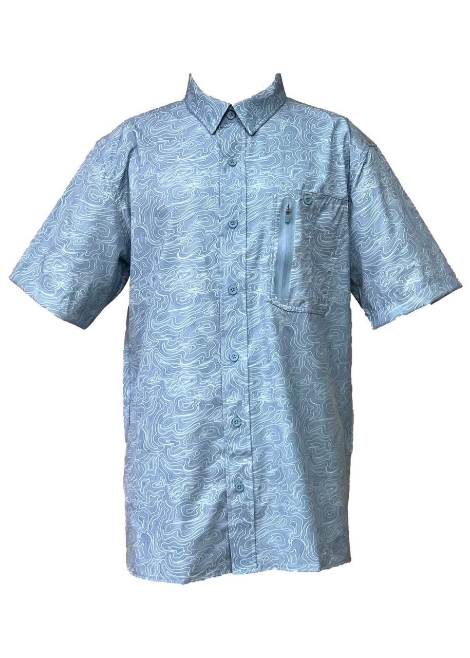 Gillz Mens Ss Deep Sea Woven Shirt Desertcart Seychelles