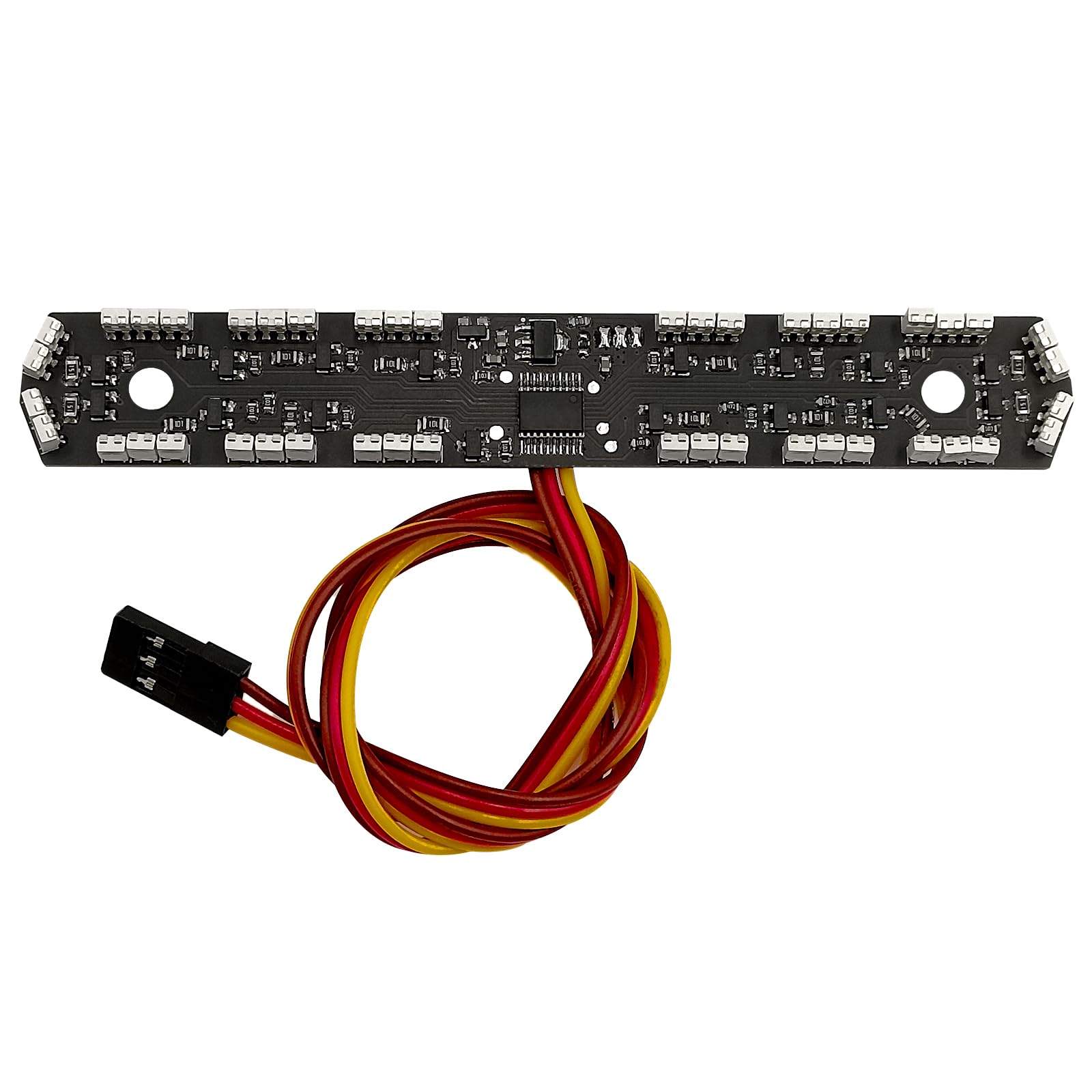 AXspeed 1/14th LED Roof Light Bar Headlight Spotlight for Tamiya FH16 750 8x4 Tow Truck Upgrade