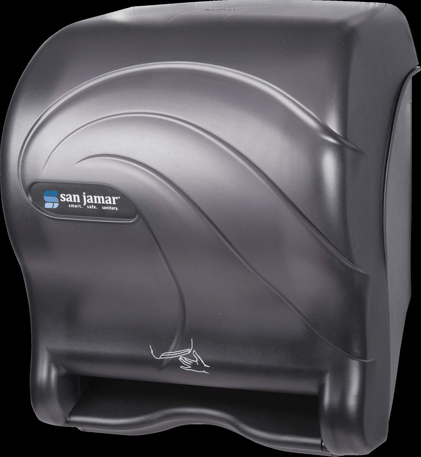 Exсluѕіvе Sресіаl CARLISLE FOODSERVICE PRODUCTS San Jamar T8490TBK Smart Essence Oceans Hands Free Paper Towel Dispenser, Black Pearl 🔥 Hоt Dеаlѕ CARLISLE FOODSERVICE PRODUCTS San Jamar T8490TBK Smart Essence Oceans Hands Free Paper Towel Dispenser, Black Pearl