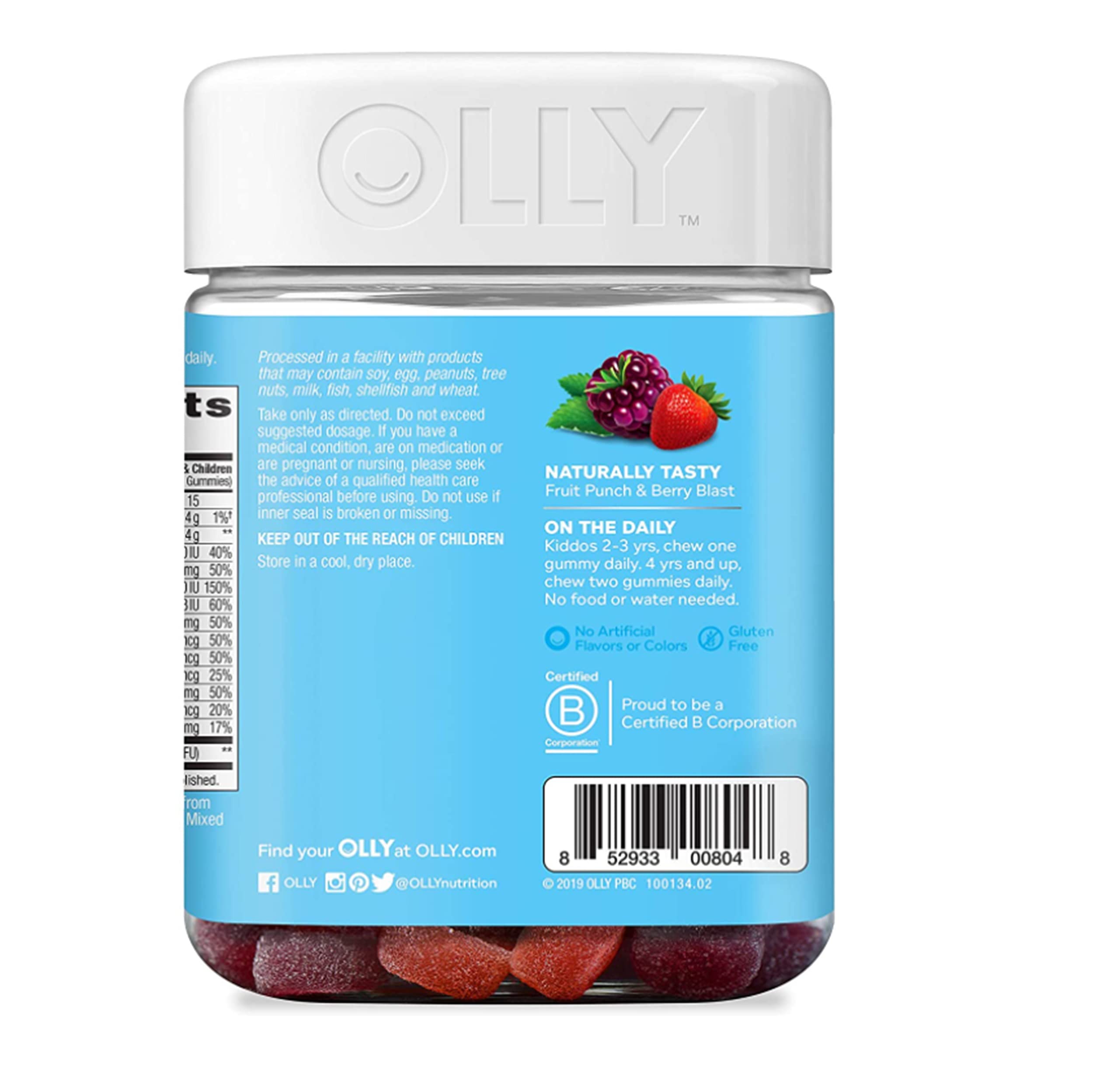 Buy OLLY Kids Multivitamin + Probiotic Gummy, Digestive and Immune