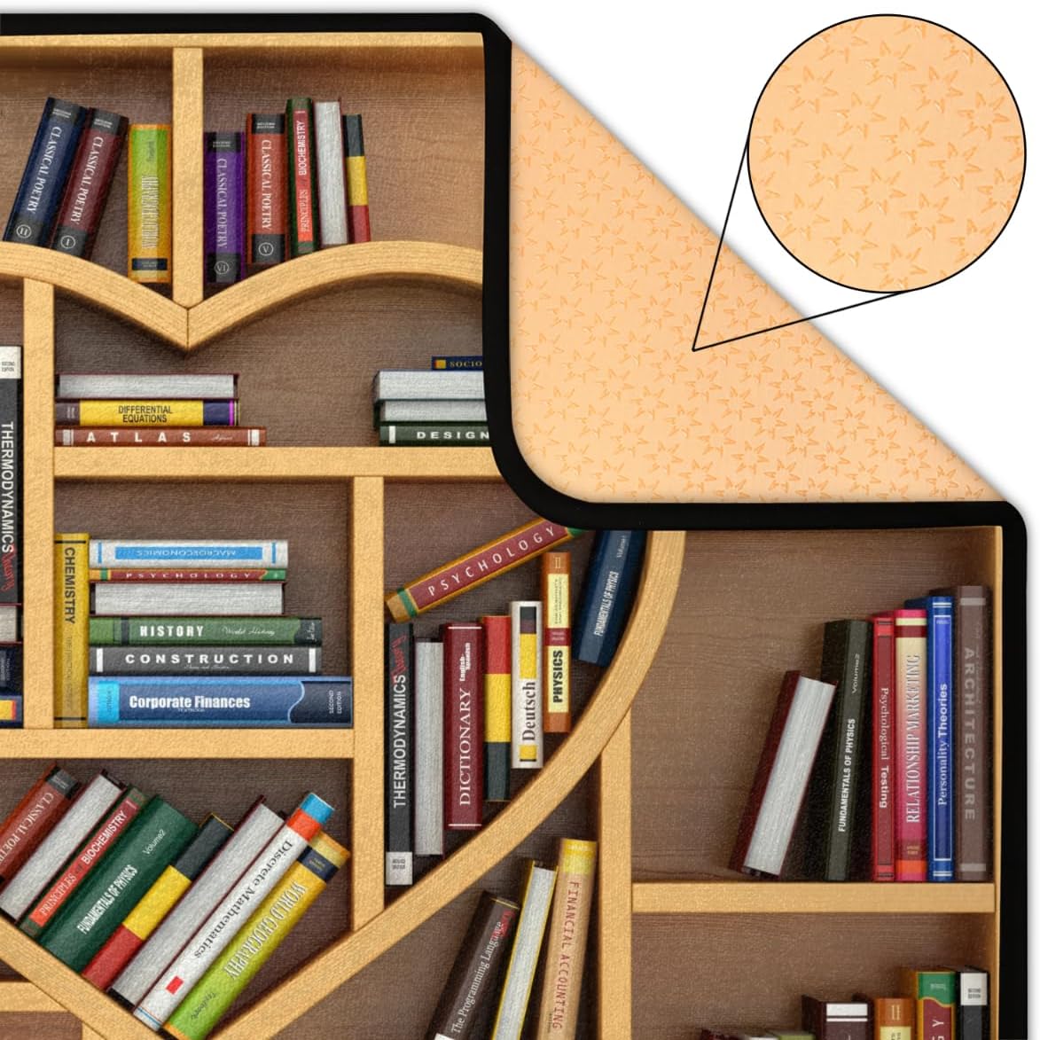 Bathroom Rug Mat 48”x72”/4’x6’, Non Slip Rug Pads for Hardwood Floors and Tiles, Reusable and Washable Tape for Area Rugs, Dual Sided Adhesive Gripper Keep Corners Flat