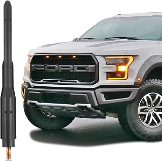 KSaAuto for Ford F150 Bronco Accessories 2009-2023 Short Antenna Replacement for 2017-2023 Ford F250 F350 Accessories, 6.5 Inch Truck Antenna Ford F-150 F-250 F-350