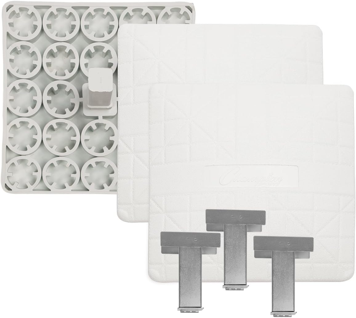 Champion Sports Low Profile Pro Model Base Set - Breakaway Style Base Set - Set of 3 Molded Rubber Base Set
