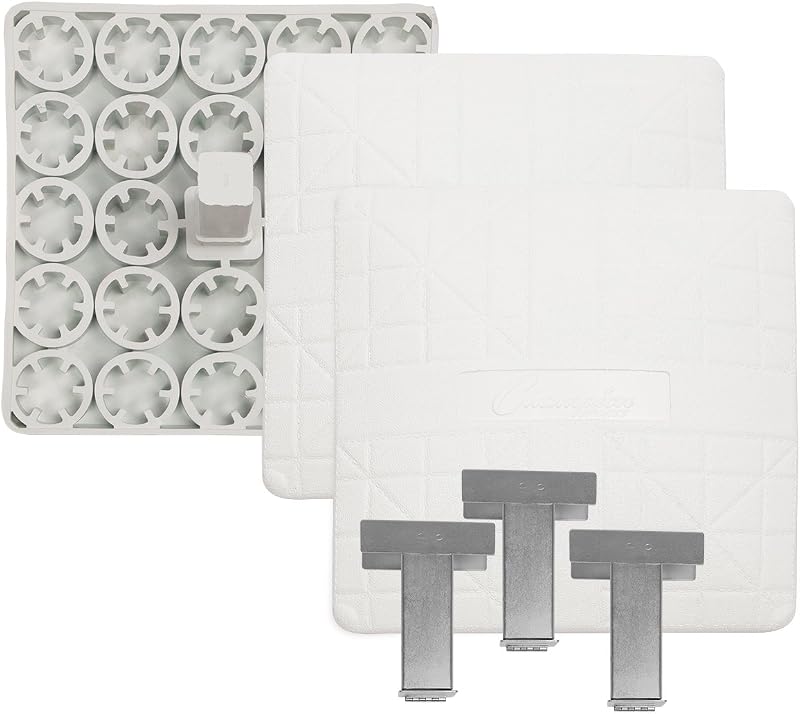 Champion Sports Low Profile Pro Model Base Set - Breakaway Style Base Set - Set of 3 Molded Rubber Base Set