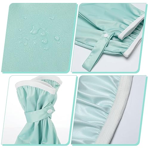 Miniatura 3 de 4 bolsas reutilizables para pañales de tela, impermeables, de mayor capacidad, lavables, bolsa húmeda con correa para pañales sucios, lavandería,