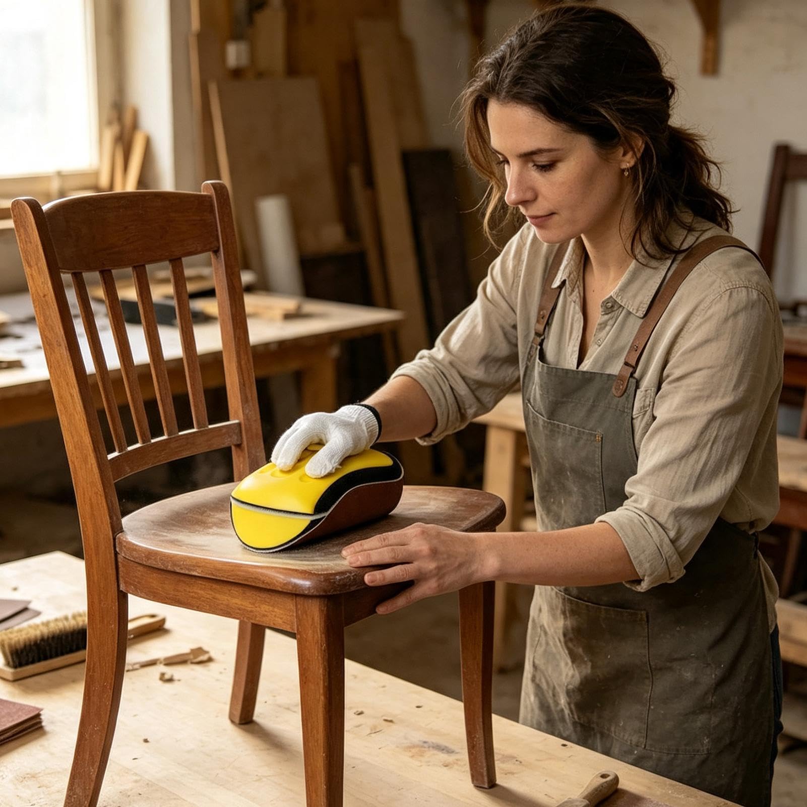Agarres para Lijar Contornos 5 piezas almohadillas contorneadas para | taco de lija para Manualidades, Hogar, Taller, Industria, Construcción, Carpintería y Muebles