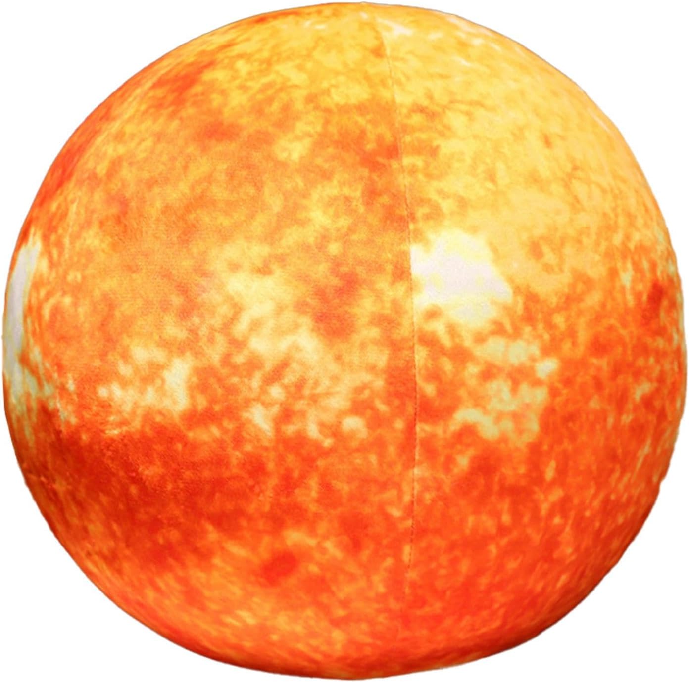 27 cm Earth Sun Planet Plush Stuffed Pillow, Space Solar System Educational Moon Stuffed Toy, Bedside Sofa Pillows Huggable Home Decoration Throw Pillows, PP Cotton Stuffed Plush Simulation