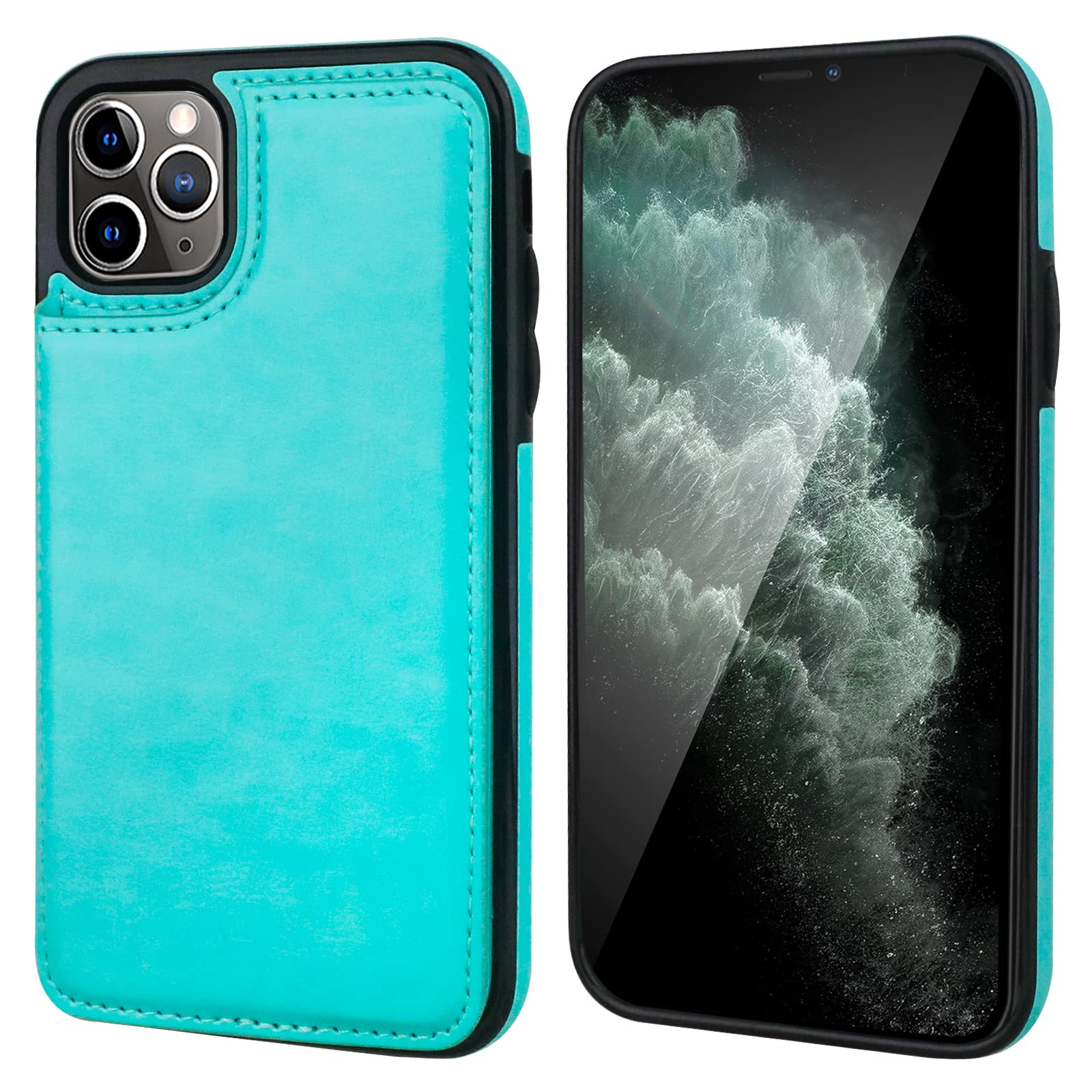 Amazon.com: for iPhone 11 Pro Max Wallet Case with Card Holder,OT