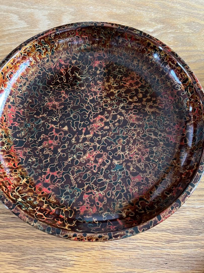 津軽塗　漆塗り菓子皿 津軽塗 漆塗り菓子皿 - メルカリ