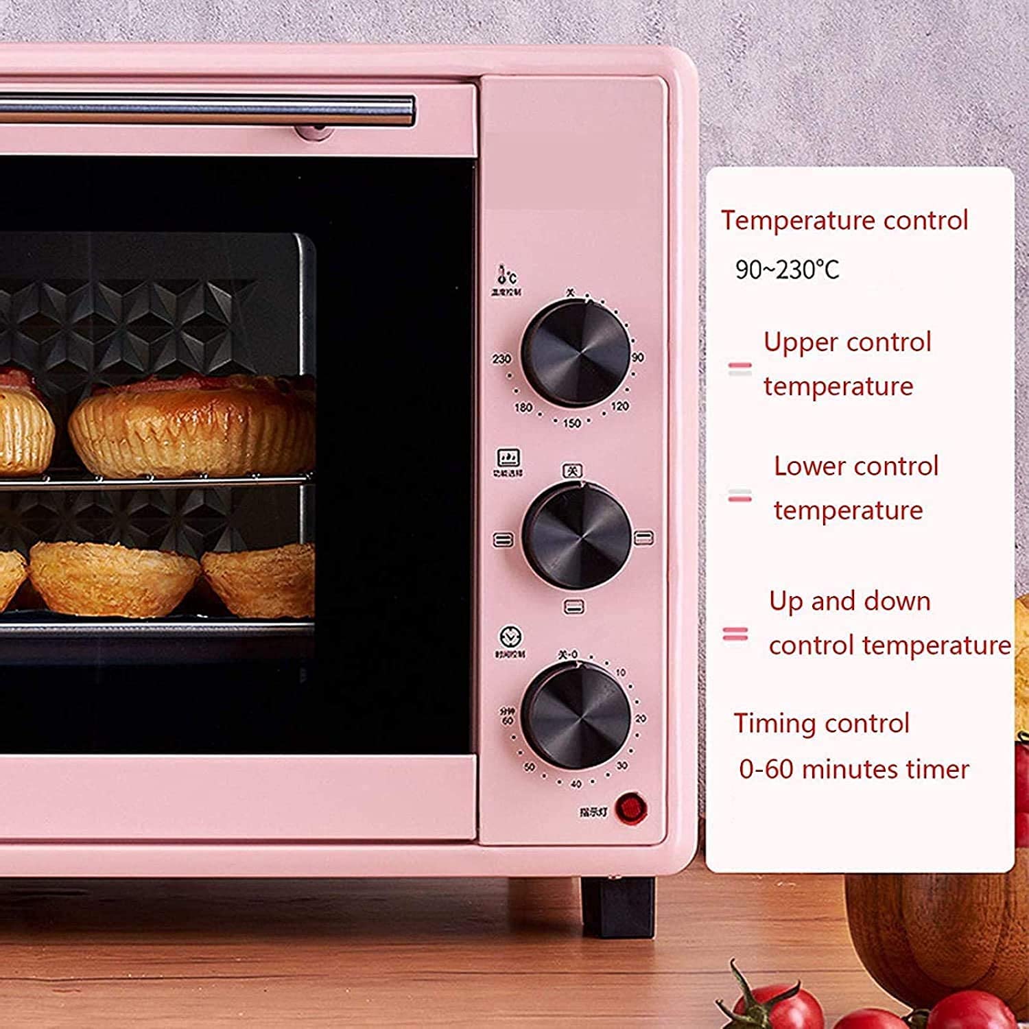 Forno elettrico da 40 litri, forno a convezione