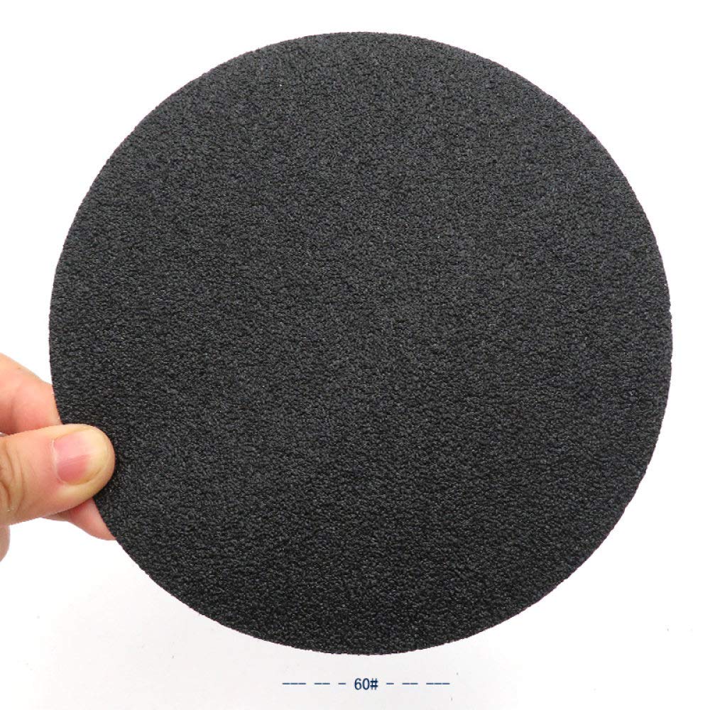 20pcs 6 pulgadas 150 mm Discos de lijado a prueba de agua Gancho y amp; Bucle de papel de lija de carburo de silicio húmedo/seco de grano 60 a 10000 para pulir, surtido B