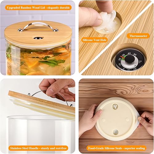 Miniatura 4 de Dispensador de bebidas de 2.1 galones, dispensador de bebidas de vidrio con soporte, dispensadores de bebidas para fiestas, dispensador de bebidas