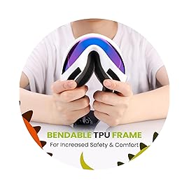 OutdoorMaster Kids Ski Goggles, Snow Goggles for Boys & Girls with 100% UV ProtectionWhite Frame + VLT 36% Light Grey Lens