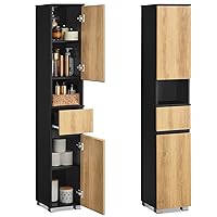 VASAGLE Mobile da Bagno, Mobiletto Portaoggetti