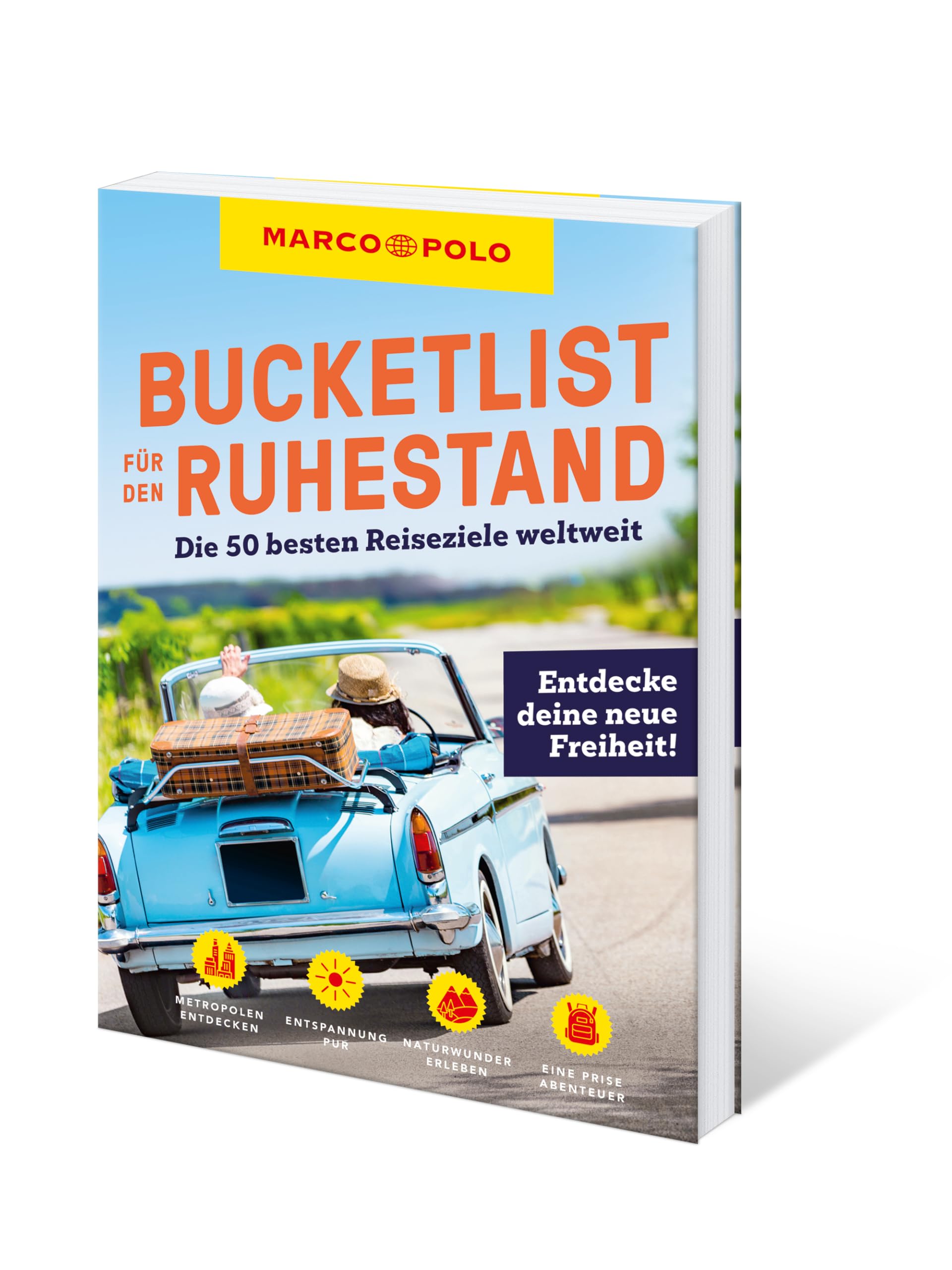 MARCO POLO Bucketlist für den Ruhestand: Die 50 besten Reiseziele weltweit