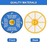 Vista 4 de 1 filtro HEPA lavable reutilizable + 1 cepillo de repuesto, kit de filtros HEPA de repuesto, accesorios para aspiradoras, compatibles con DC05 DC08