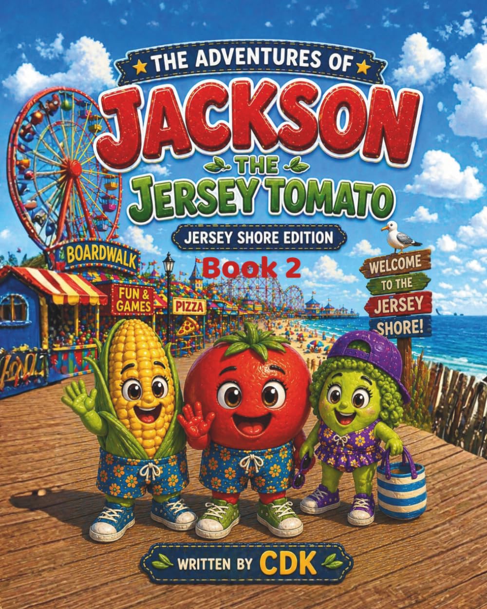 The Adventures of Jackson the Jersey Tomato: Jersey shore edition