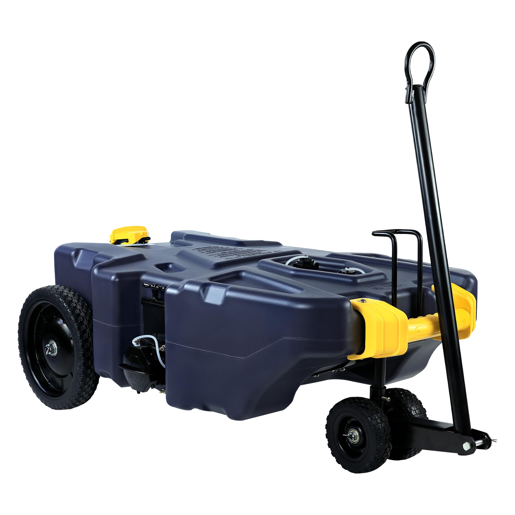 30 Gallon RV Portable Waste Tank 4 Wheel Tote Tank