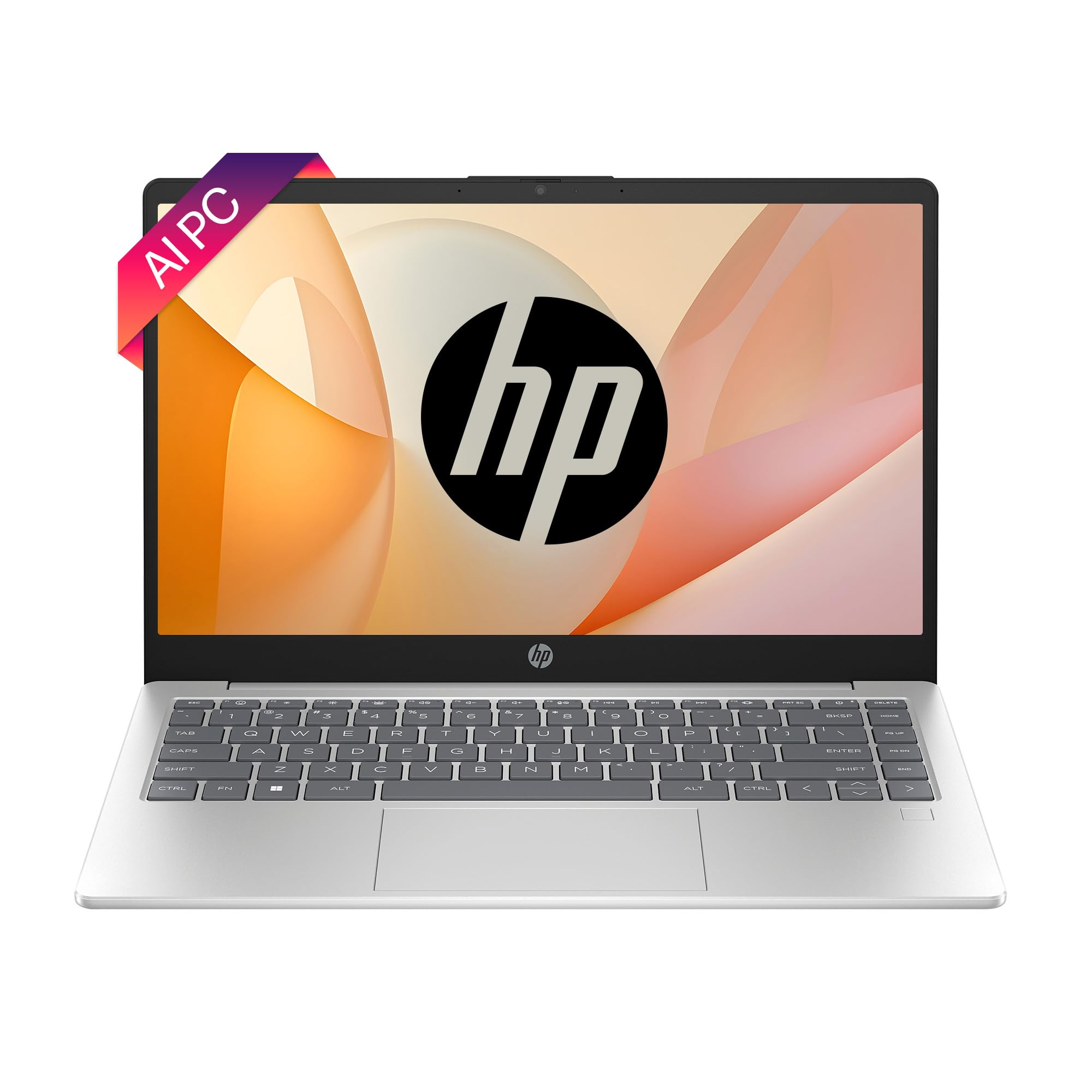 HP Laptop 14, Intel Core Ultra 7 155H, Built-in AI, 14-inch (35.6 cm), FHD, 16GB DDR5, 512GB SSD, Intel Arc Graphics, 1080p FHD Camera w/Privacy Shutter, Backlit KB (Win 11, Silver, 1.4 kg), gr1023TU (B0D8J85F5X) Amazon Price History, Amazon Price Tracker