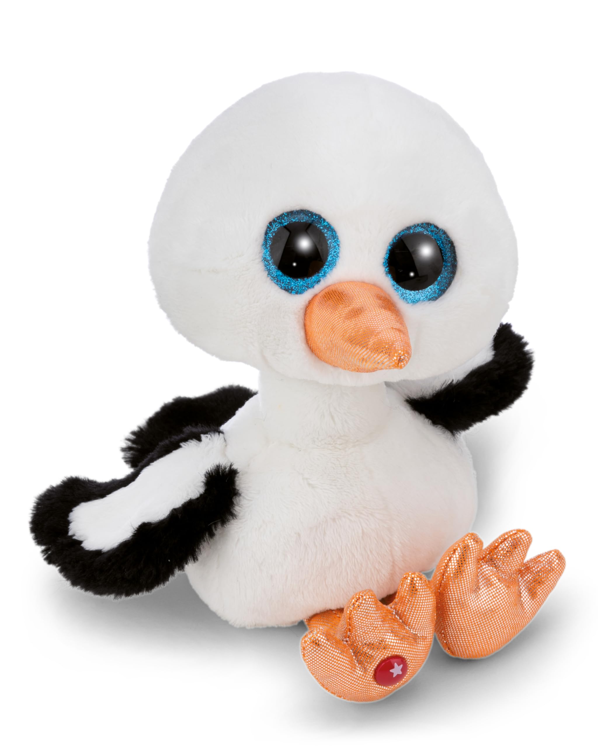 NICI GLUBSCHIS Sir Sorto the Stork Soft Toy, 15 cm, White - 63032