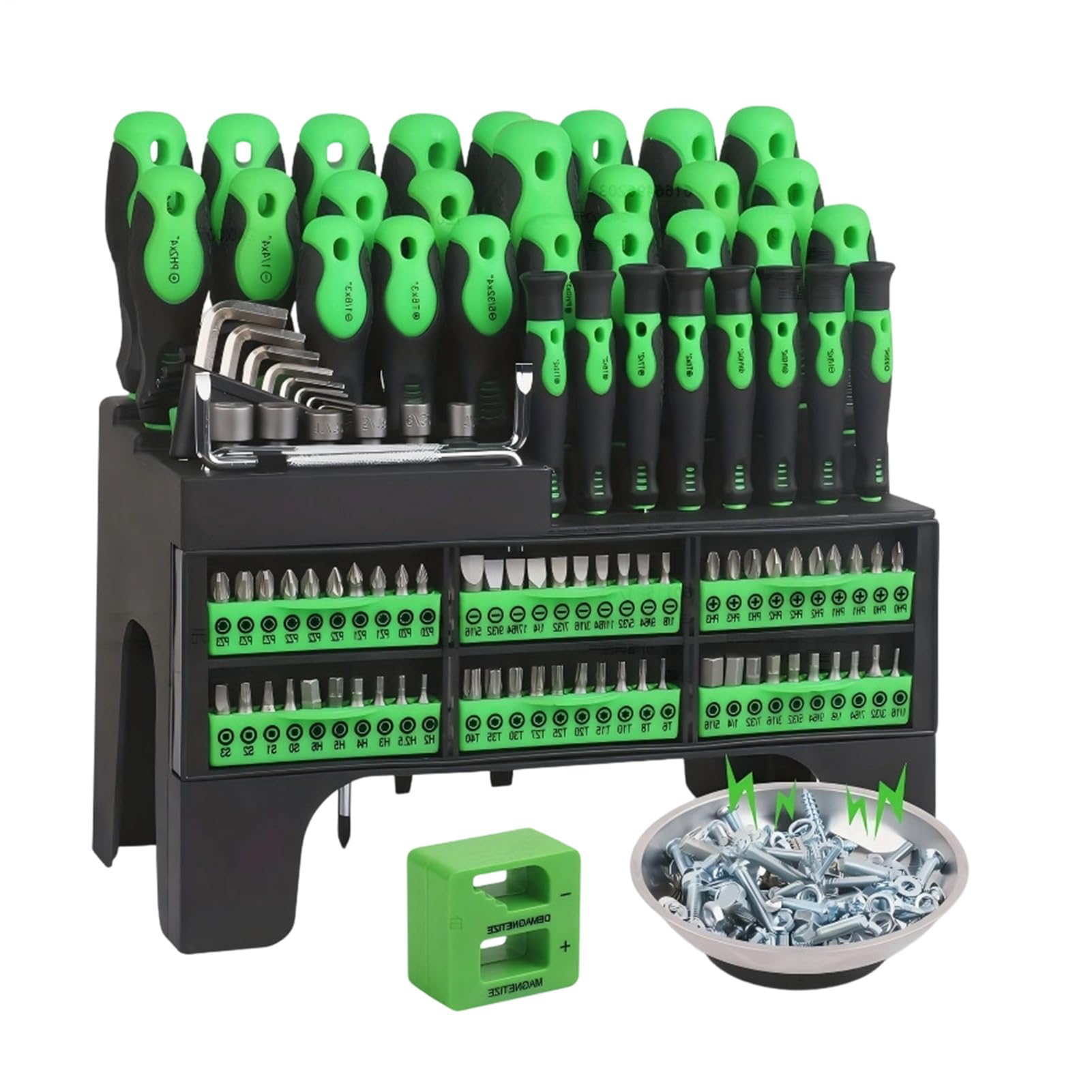 Destornillador Magnético Kit De Reparación De Puntas | Set De Destornilladores Con Estuche Para Gafas Mantenimiento de Electrodomésticos Reparación Automotriz Bricolaje