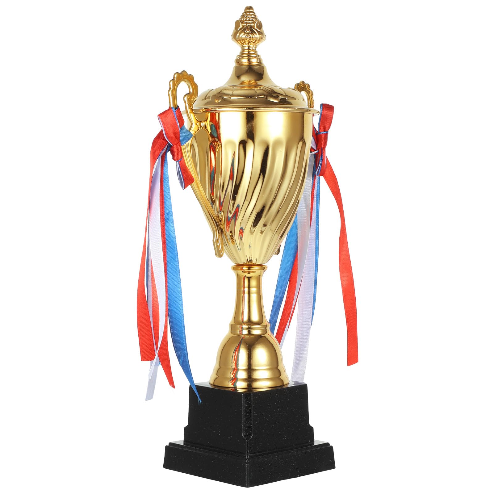 Trofeo para Escolares Base de Plástico Adecuado para Metálico Dorado Grande Competiciones Deportivas y de Premiación