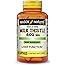 Mason Natural Milk Thistle 500 mg - Support Healthy Liver Function, Cleanse and Detox, Herbal Dietary Supplement, 60 Capsules