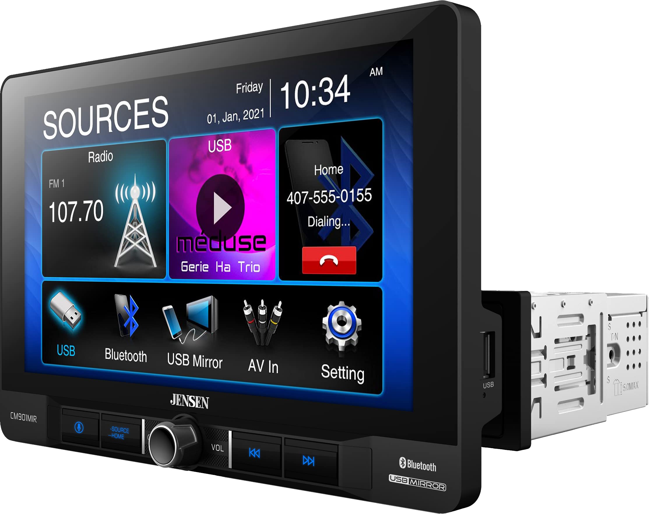 Jensen CM901MIR Digital Multimedia Receiver