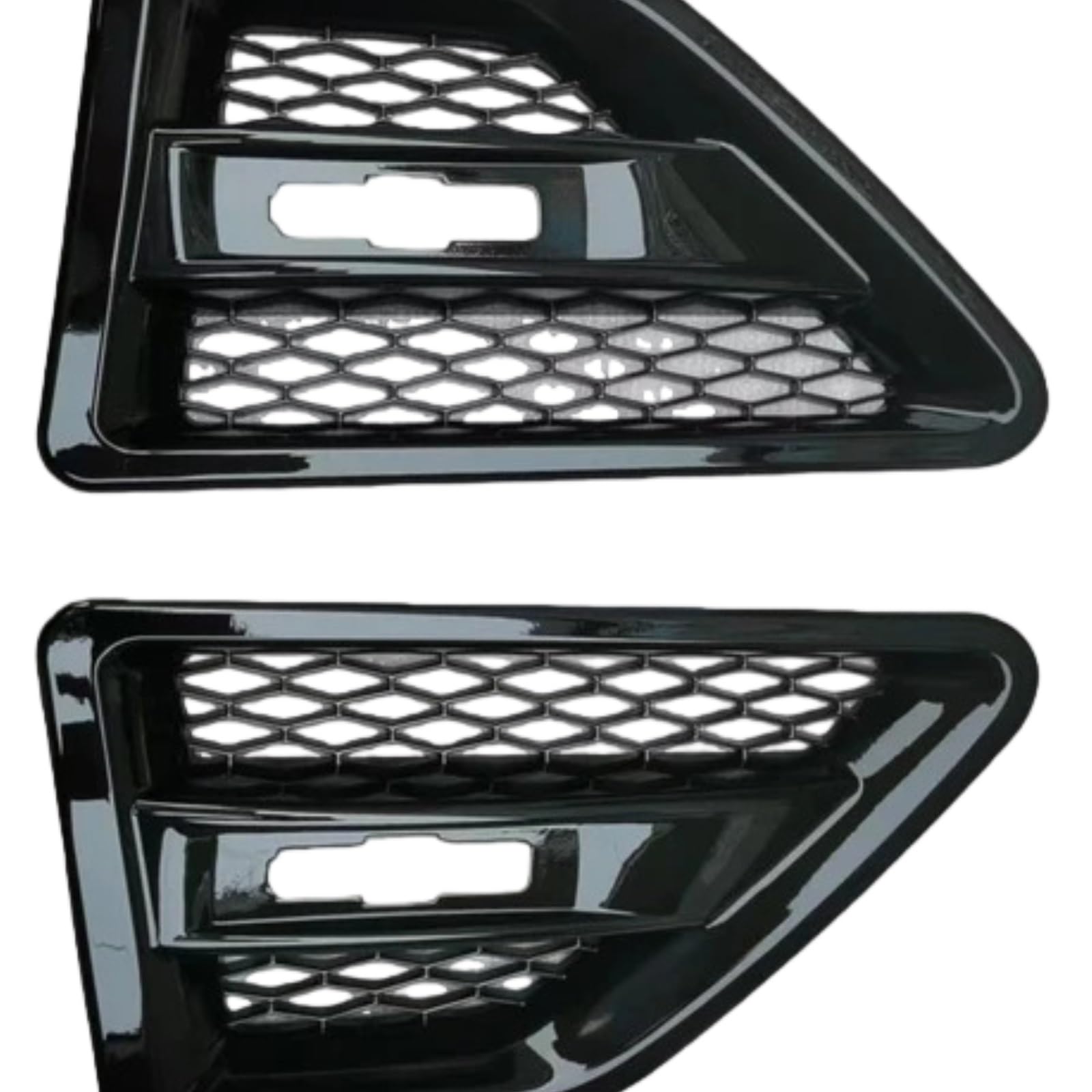 Osłona grilla bocznego otworu wentylacyjnego pasuje do Freelander 2 LR2 2008-2015(Black)