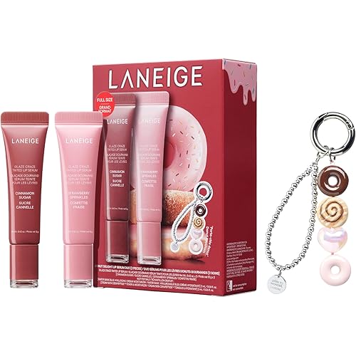 LANEIGE Glaze Craze Tinted Lip Serum: Hydrating Lip Serum for Glossy, Nourished Lips with Plumping Polypeptides