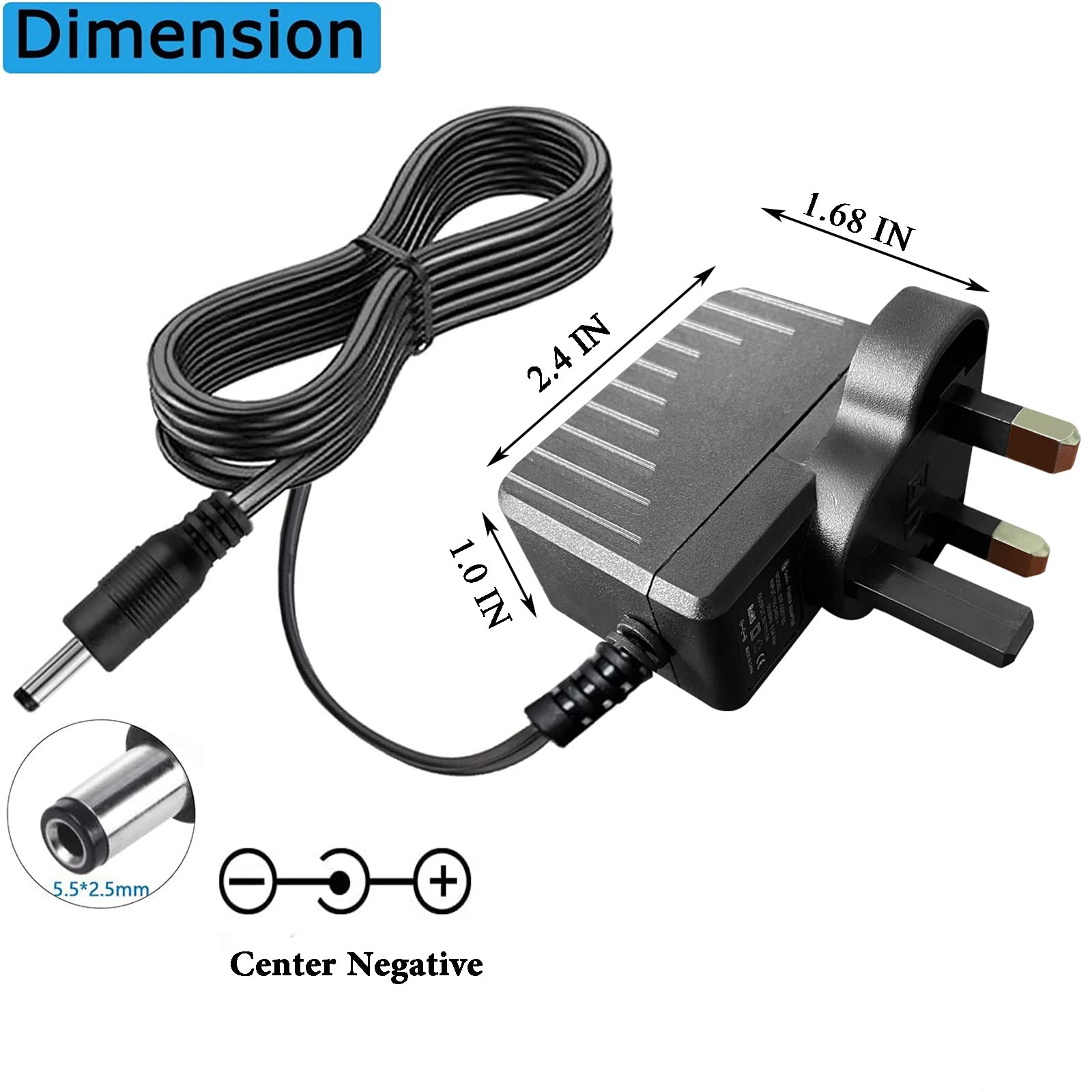 Adaptateur Compatible MyVolts Prise Française Switch Netgear Adaptateur Compatible MyVolts Prise Française Switch Netgear