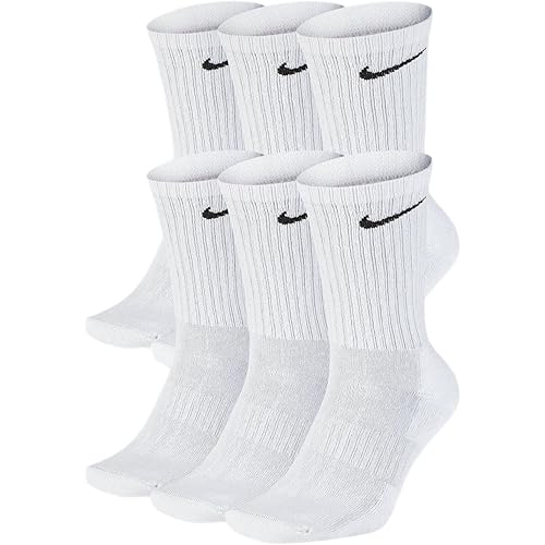 Nike Men's Dri-Fit Training Cotton Cushioned Crew Socks (6 Pair)