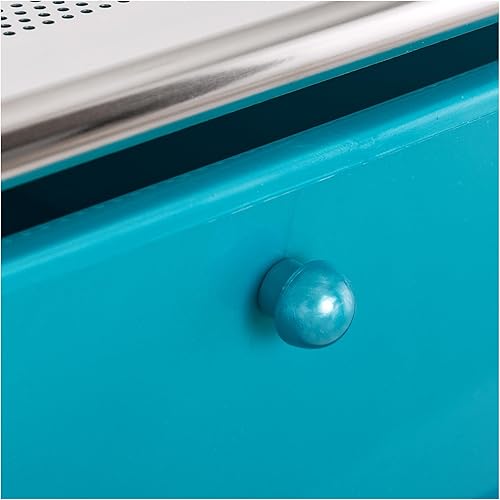 Miniatura 8 de Seville Classics Carrito de almacenamiento organizador de utilidad rodante, para oficina en casa, escuela, aula, álbum de recortes, pasatiempos,