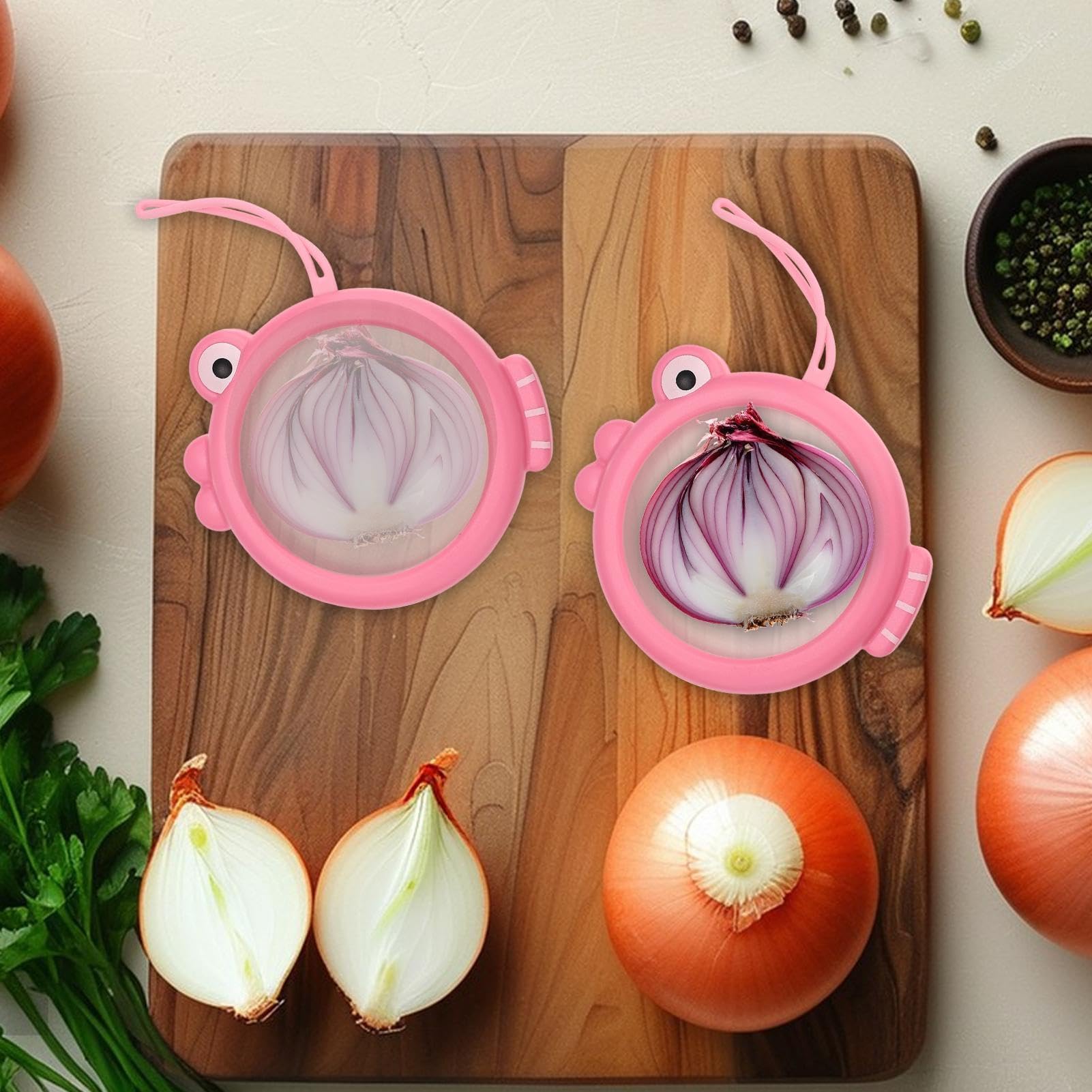 Contenitore per avanzi – salvavita ermetico a forma di pesce per preparare pasti, frutta e formaggio, riutilizzabile per avocado e pomodori per scuola, dispensa, frigorifero, viaggi
