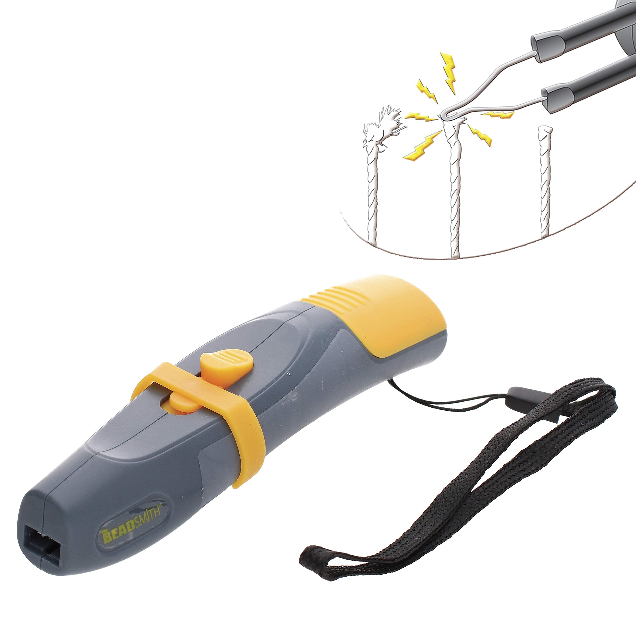 The Beadsmith Ultra Thread Zap, Thread Burner, 3", Push Button, Battery