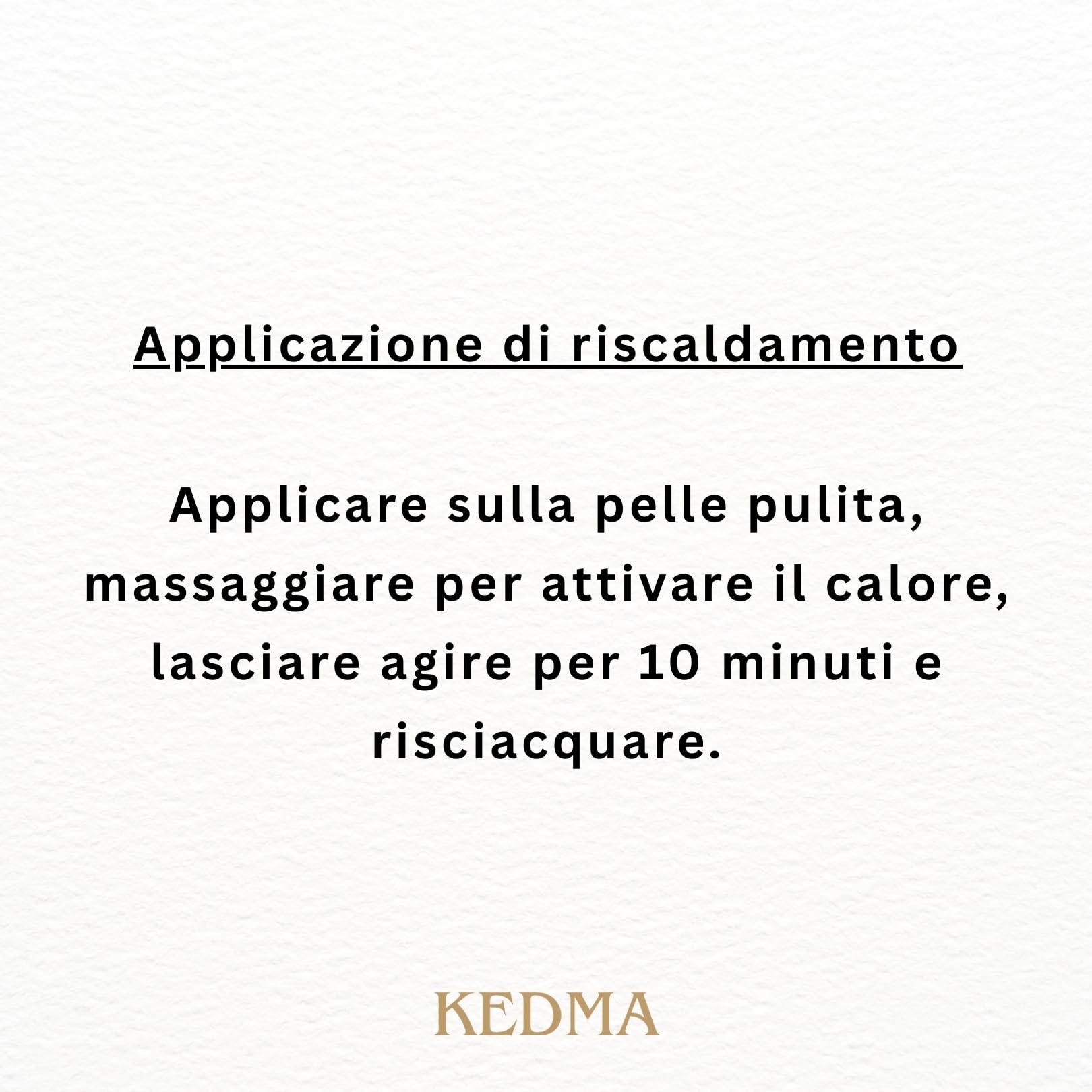 KEDMA - Maschera Viso Riscaldante ai Minerali del Mar Morto - 70g | La maschera sauna riscaldante al caolino aiuta a purificare i pori, mentre le vitamine nutrono la pelle.