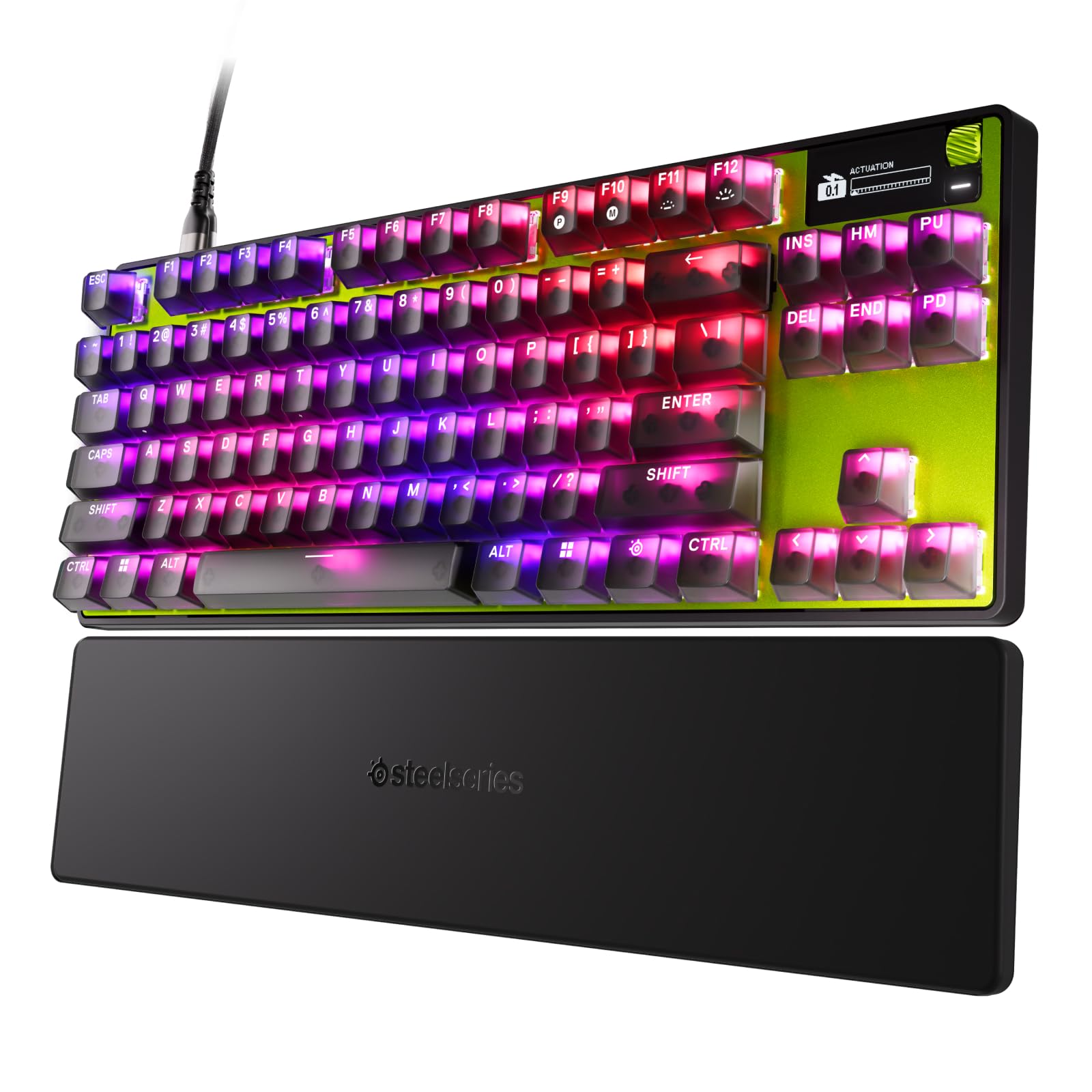 Steelseries ラピッドトリガー 搭載 ゲーミングキーボード Amazon.co.jp: SteelSeries ゲーミングキーボード ラピッドトリガー