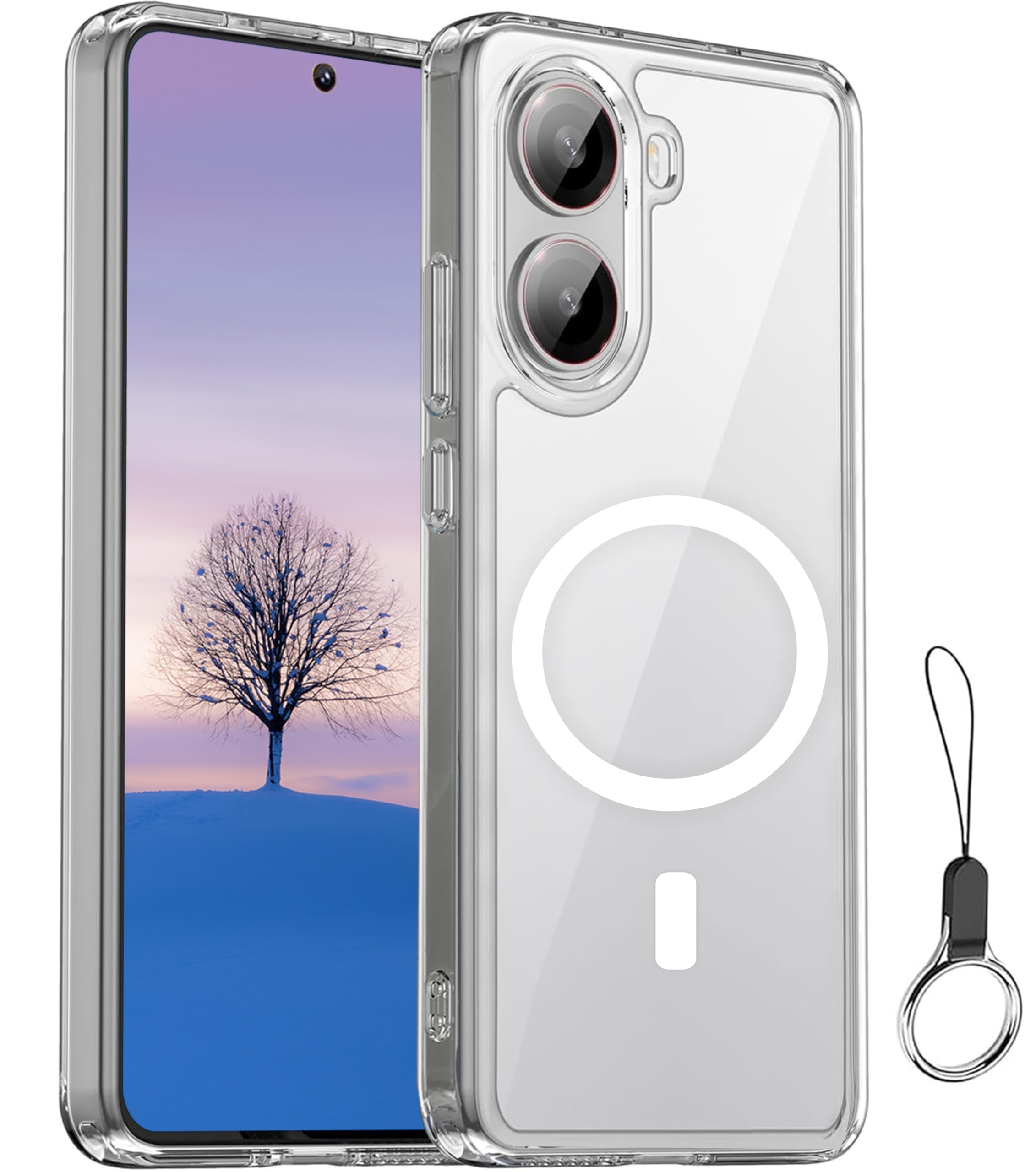 POCO X7 Pro (8GB+256GB) + MagSafe対応保護ケース Amazon.co.jp: Xiaomi POCO X7 Pro 用 ケース 純透明のデザイン