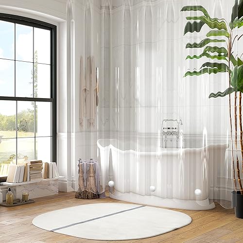 Miniatura 6 de VANZAVANZU Pesos para cortina de ducha, imanes de cortina de ducha que nunca se oxidan, envueltos en silicona, imanes fuertes que evitan que el