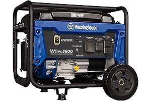 Westinghouse WGen3600 Portable Generator: Your Reliable Power Source for Outdoor Adventures