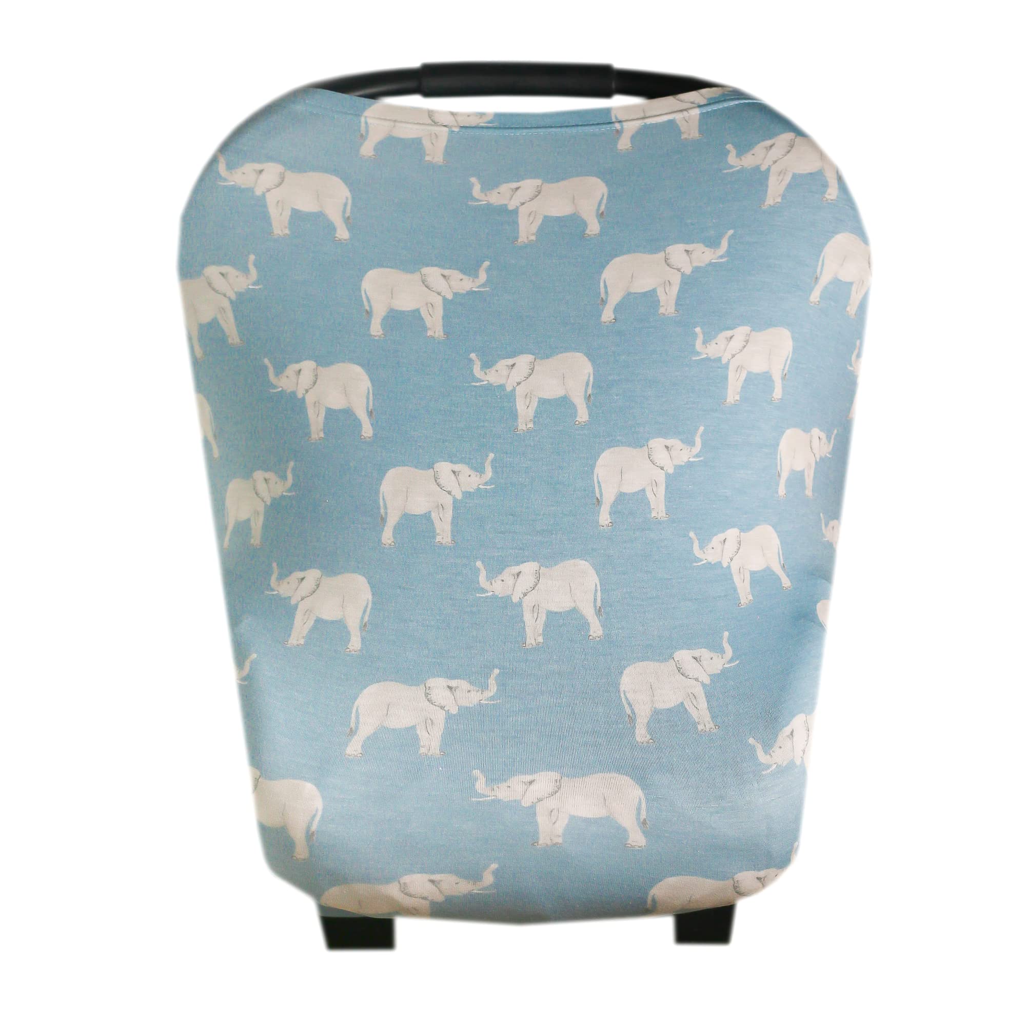 Copper Pearl Multi-Use Cover: Car Seat Covers, Nursing Cover, and Stroller Cover for Sun - Stretchy Fabric, All-Season Use, Stylish Designs, Easy