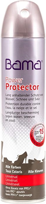 Bama Power Protector 300ml Betún Transparente para Reparación de Zapatos