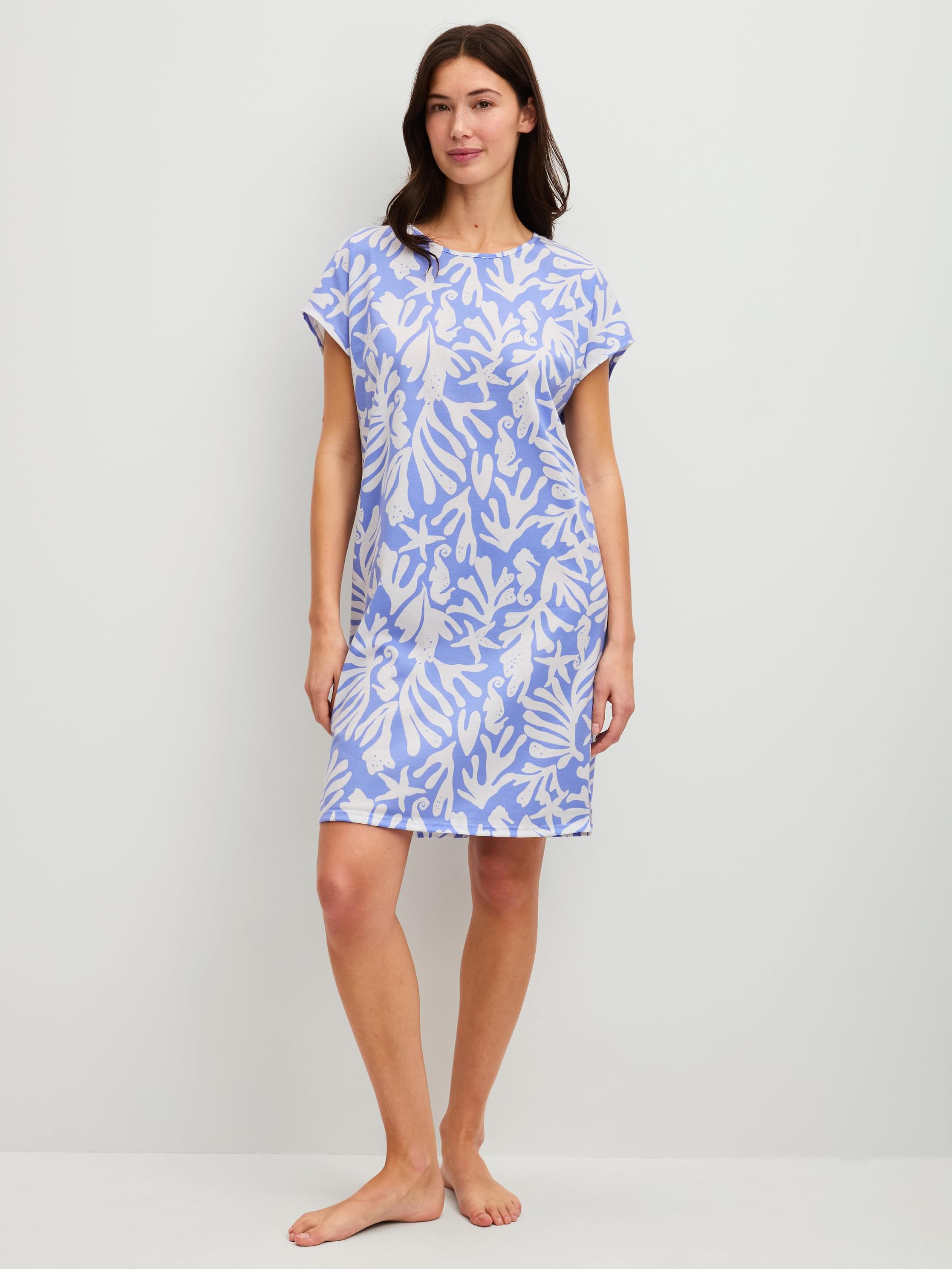 CALIDA Cotton Special Kurzarm-Nachthemd Damen