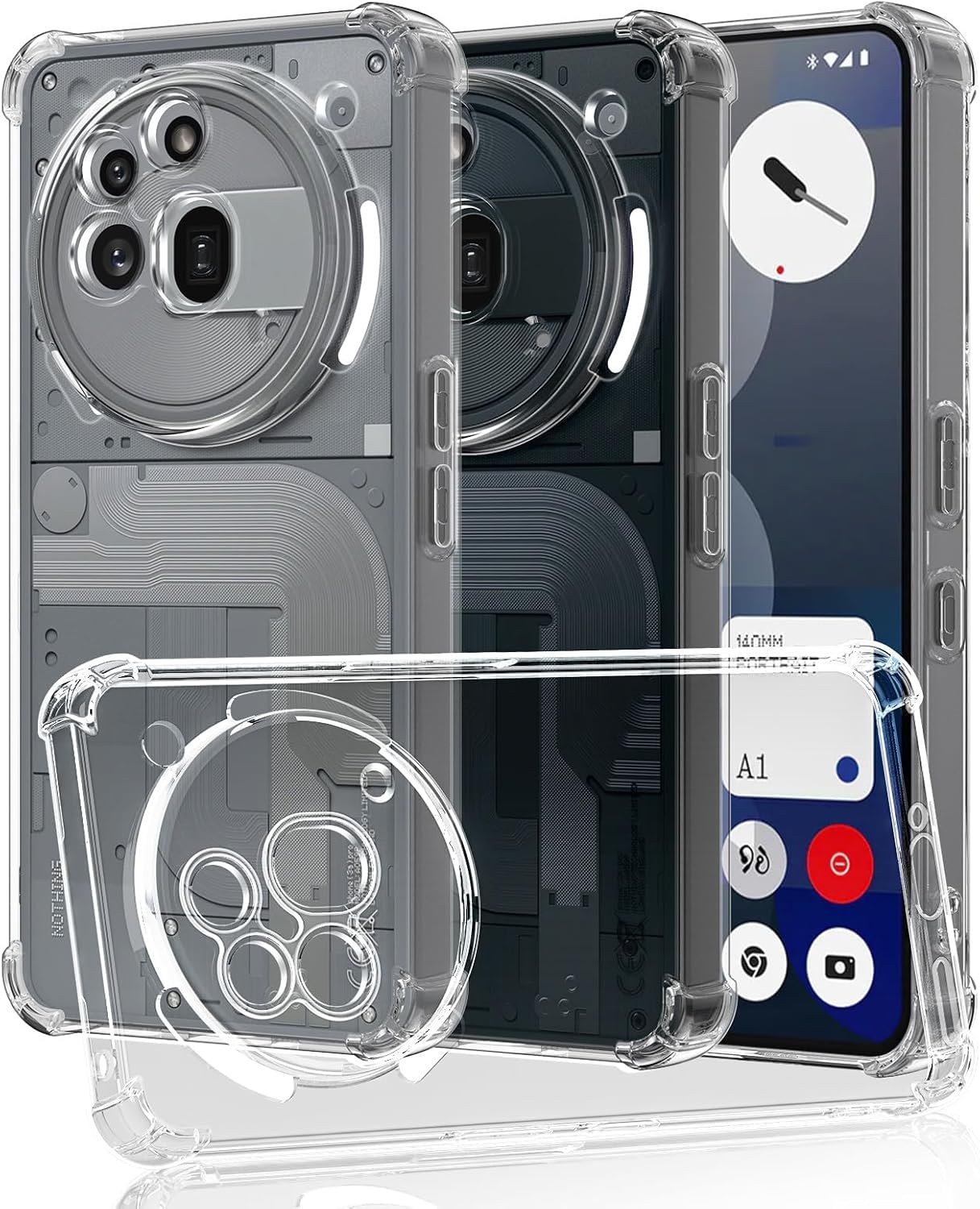 Realme 9i Case - Transparent Bumper Cover -28