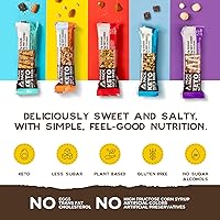 Vista 3 de Munk Pack- Barras Keto de nueces y semillas, 0 onzas de azúcar, 0.07 onzas de carbohidratos netos, sin azúcar añadido, a base de plantas, sin