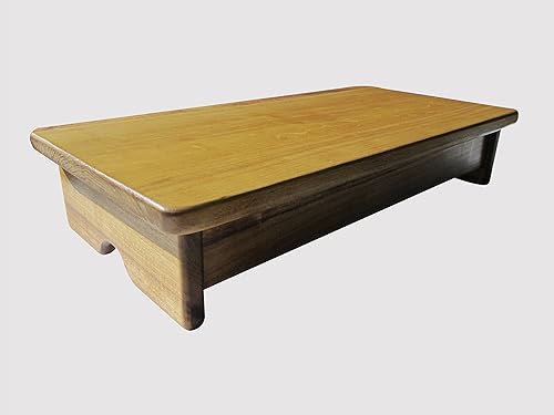 Miniatura 2 de Kitchen Step - Tinte de arce de 4 pulgadas de alto y 30 pulgadas de largo (fabricado en los Estados Unidos)