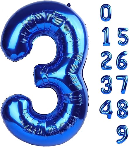 Vista 342 de Globos de números 0 de 40 pulgadas, globos negros de números para números 10, 20, 30, 40, 50, 60, 70, 80, 90, 100, globos de números 10, 20, 30, 40
